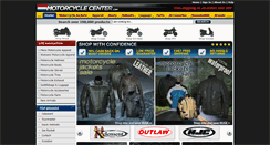 Desktop Screenshot of motorcyclecenter.com